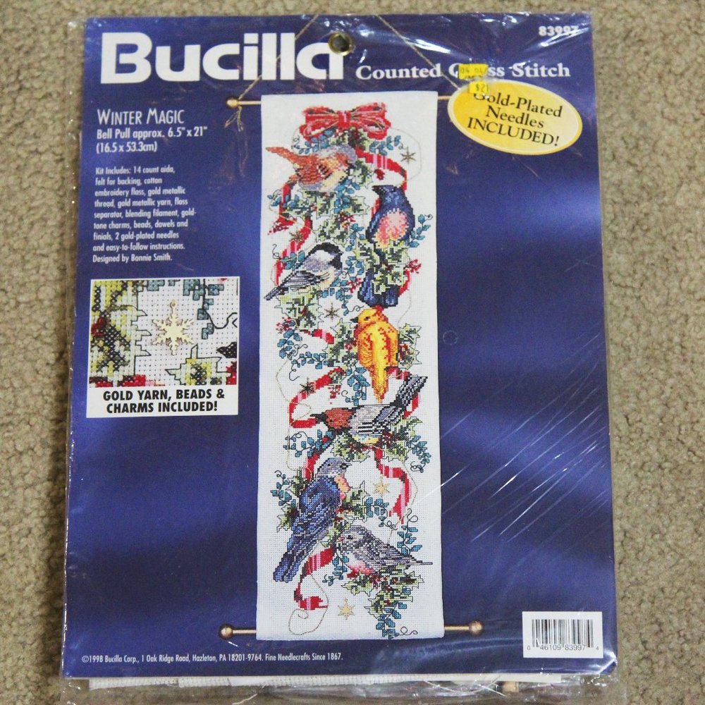 Bucilla Winter Magic Counted Cross Stitch Kit